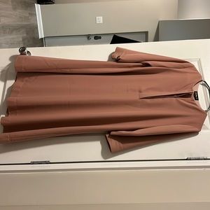 Light pink aline evening dress